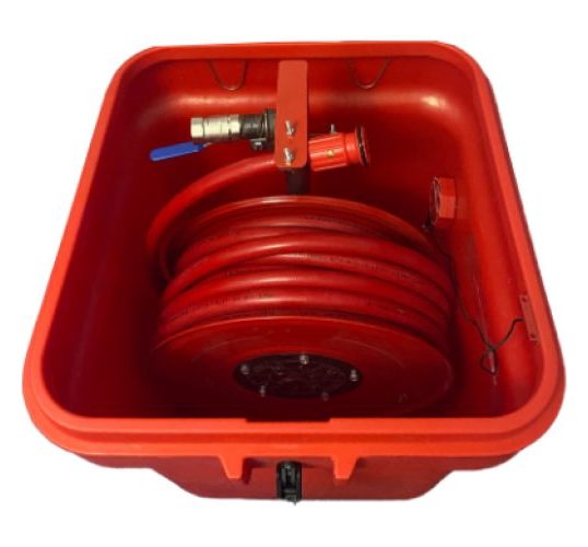 RX6 Hose Reel Box With Fitted Alarm | Fire Safety Equipment